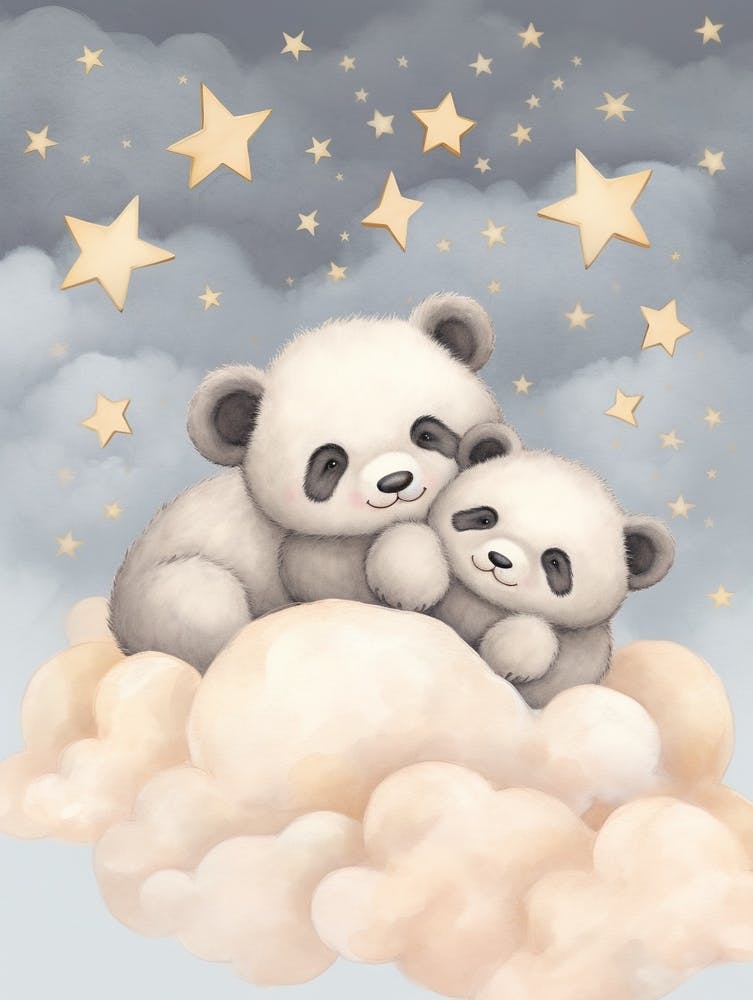 Sleeping Baby Panda 1