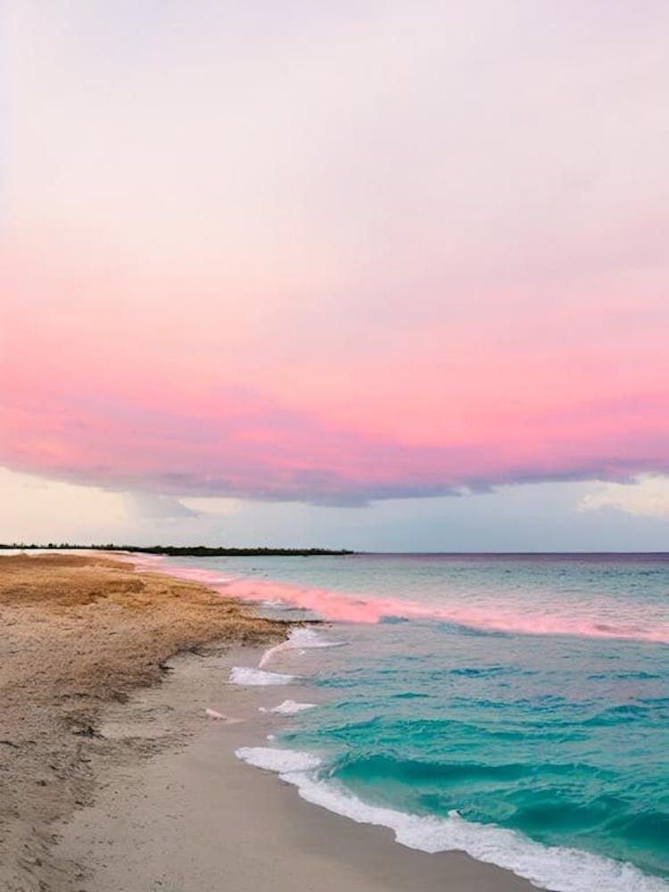 Bantayan Island Beach, Philippines Pink Photography 2
