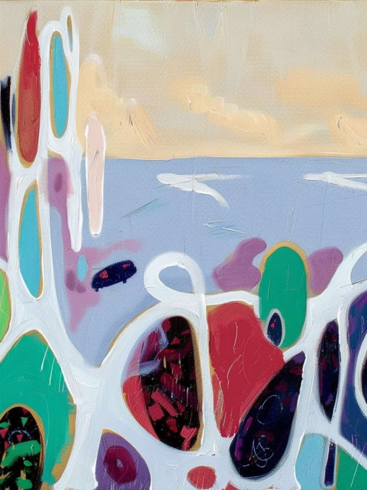 Abstract Painting Mallorca Spain