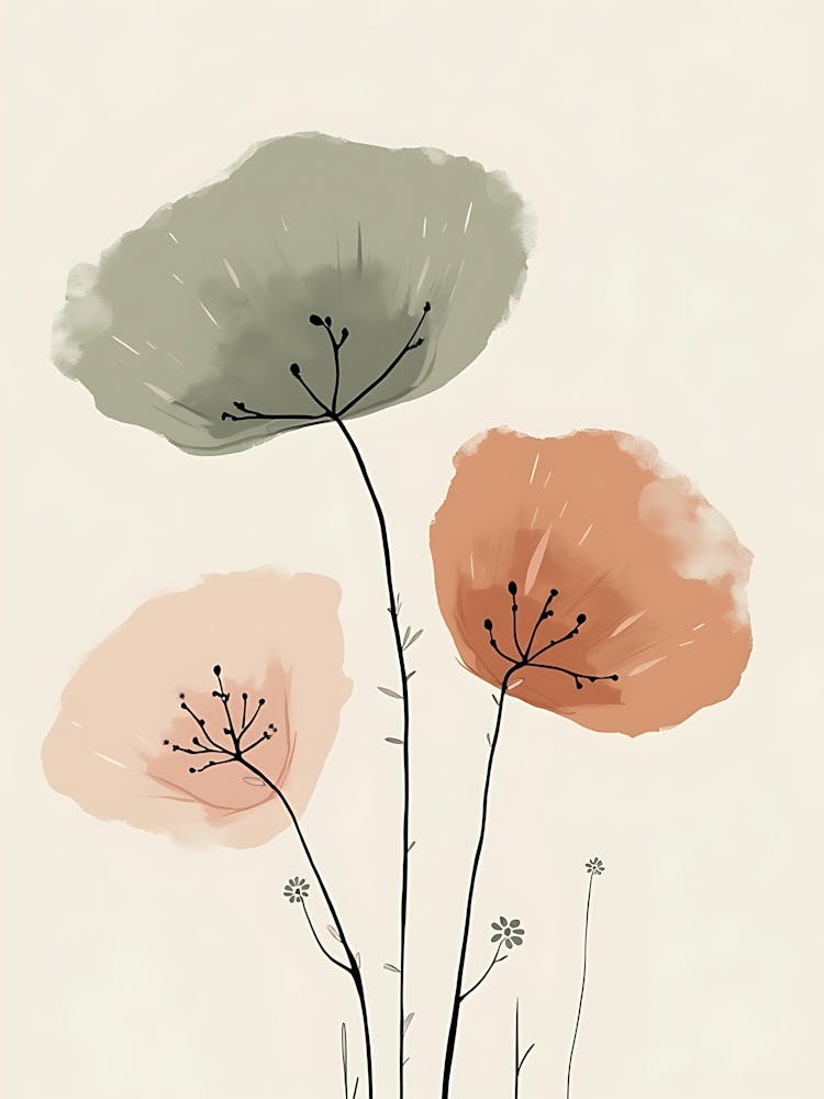 Bouquet Floral Pastel en Fleur