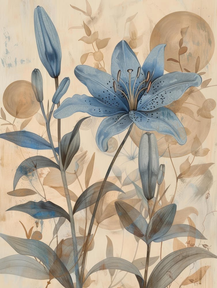 Blue Lily 5