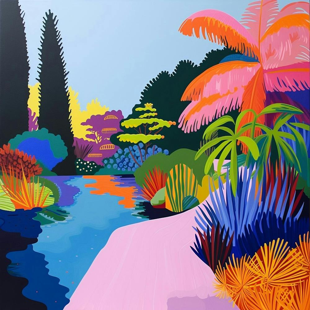 Colourful Gardens Kew Gardens United Kingdom 2