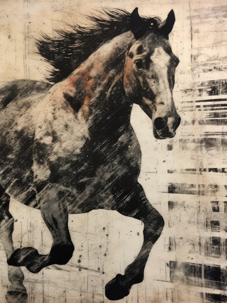 'Horse Running'