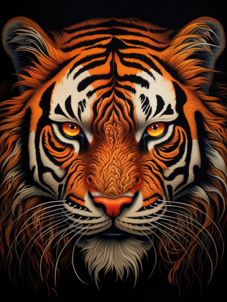 Tiger Head 1