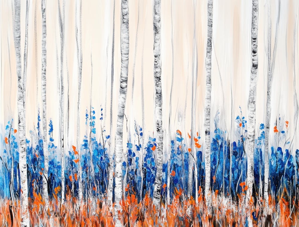 Birch Trees 42