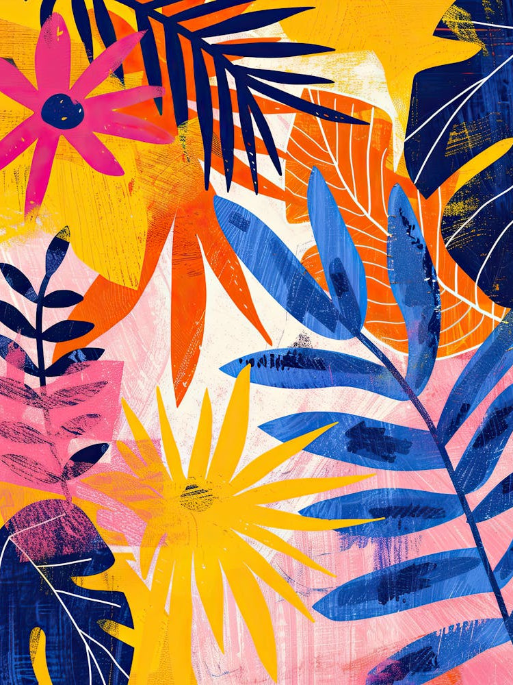 Whispering Botanica Matisse Style