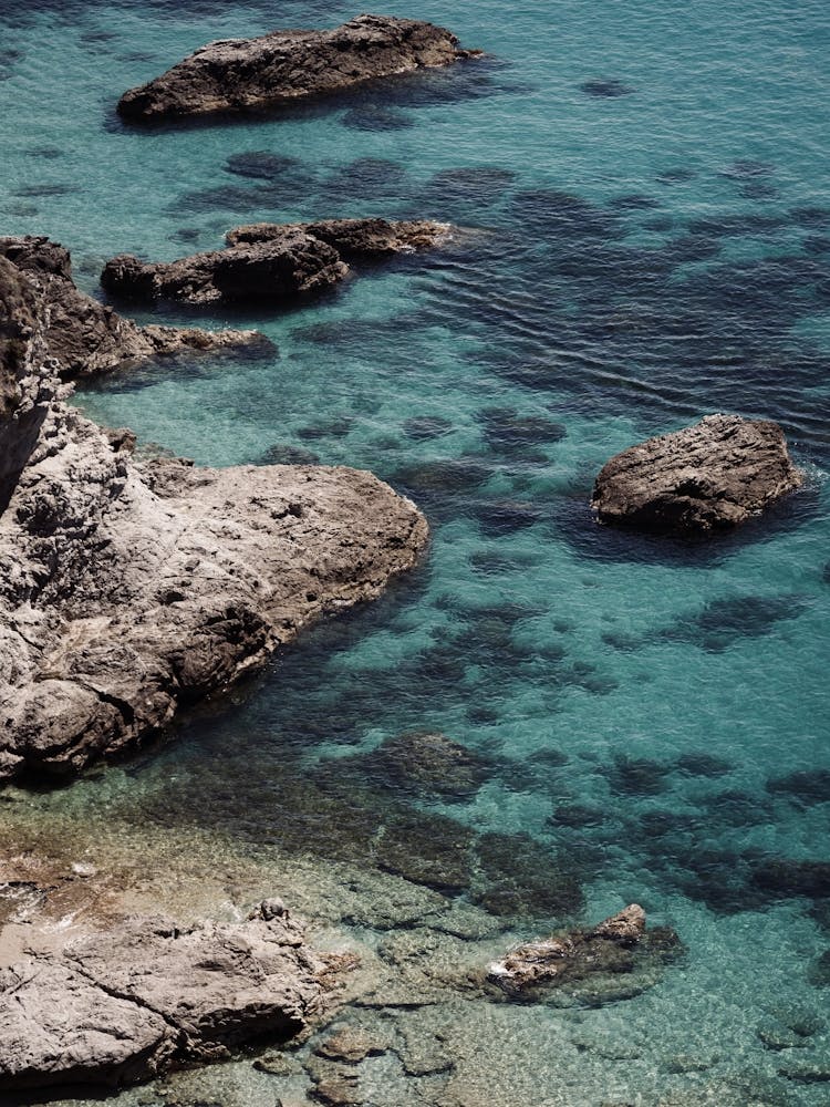 Rocky Shore In Calabria