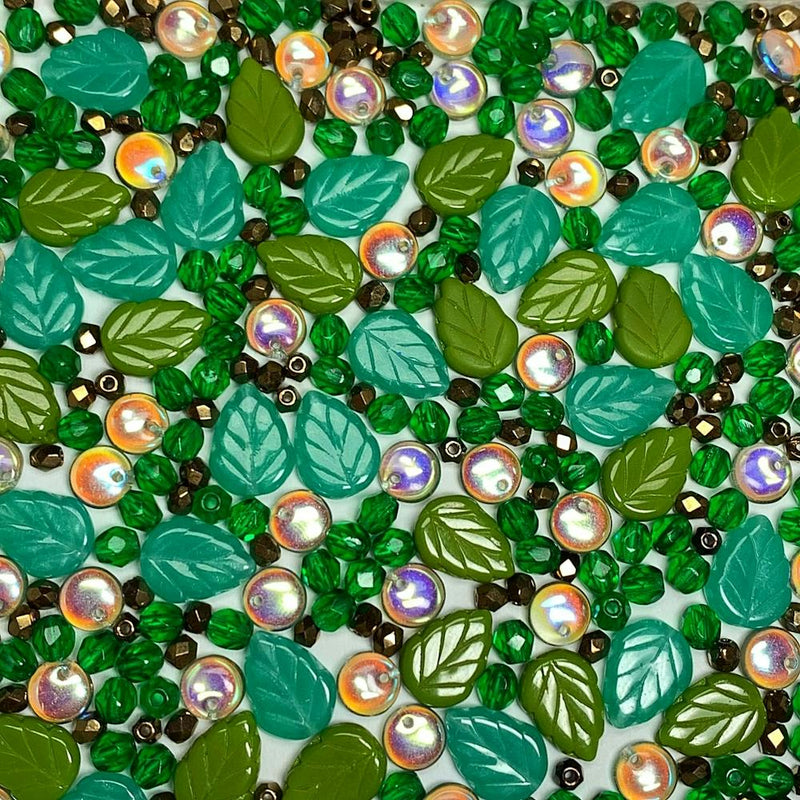 Green Leaves art print