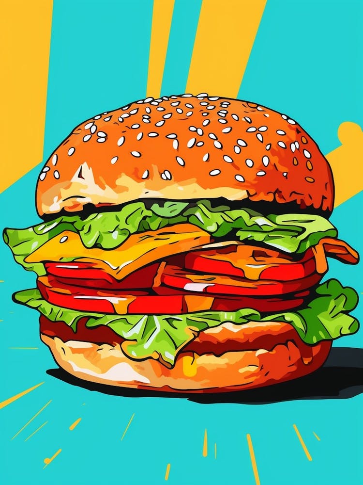 Hamburger Farbspritzer 3