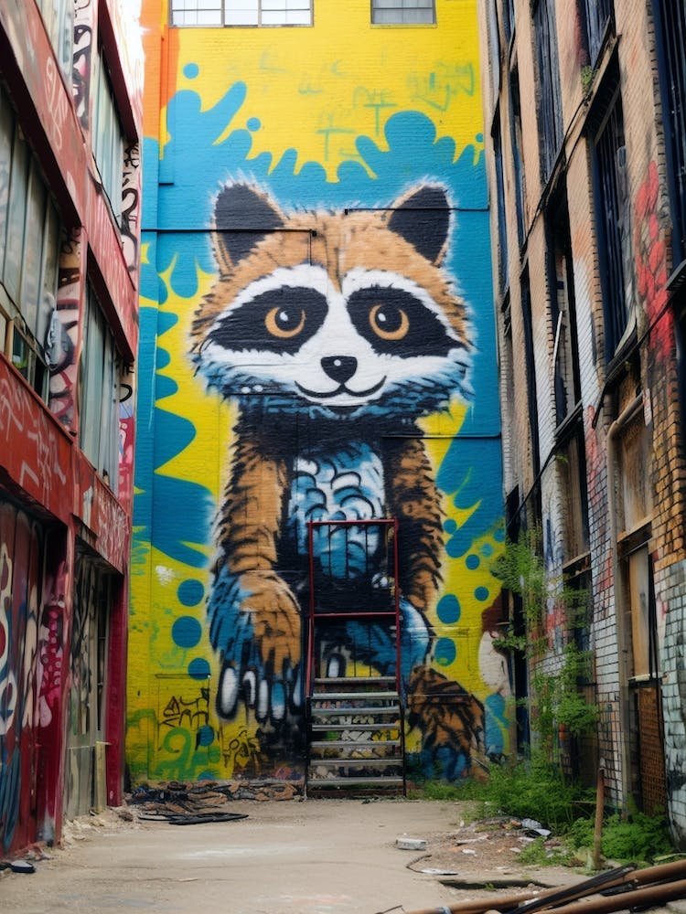 Raccoon Urban Explorer 4