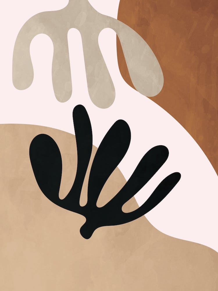 Abstract Modern Minimal Flower