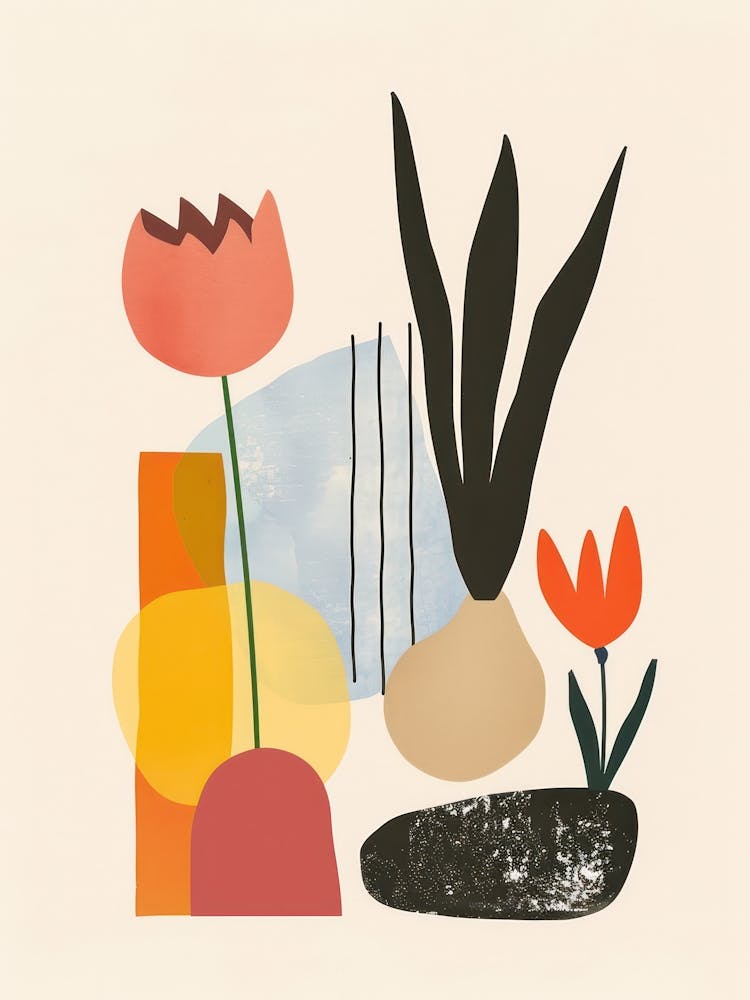 Abstract Vases And Objects 9