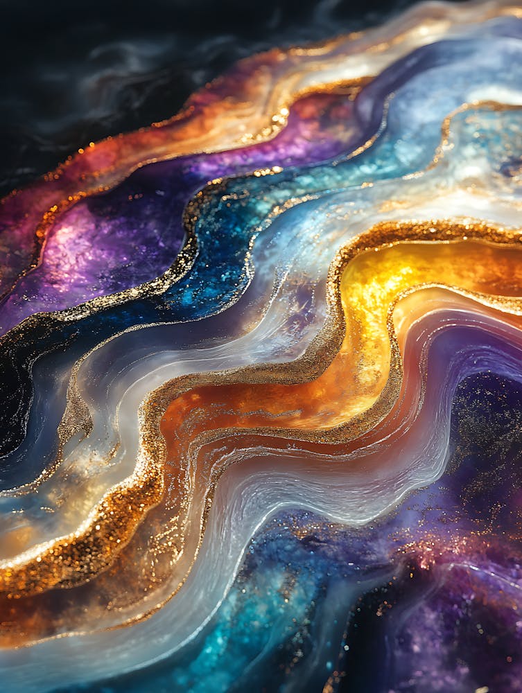 Stunning Whimsical Marble 21