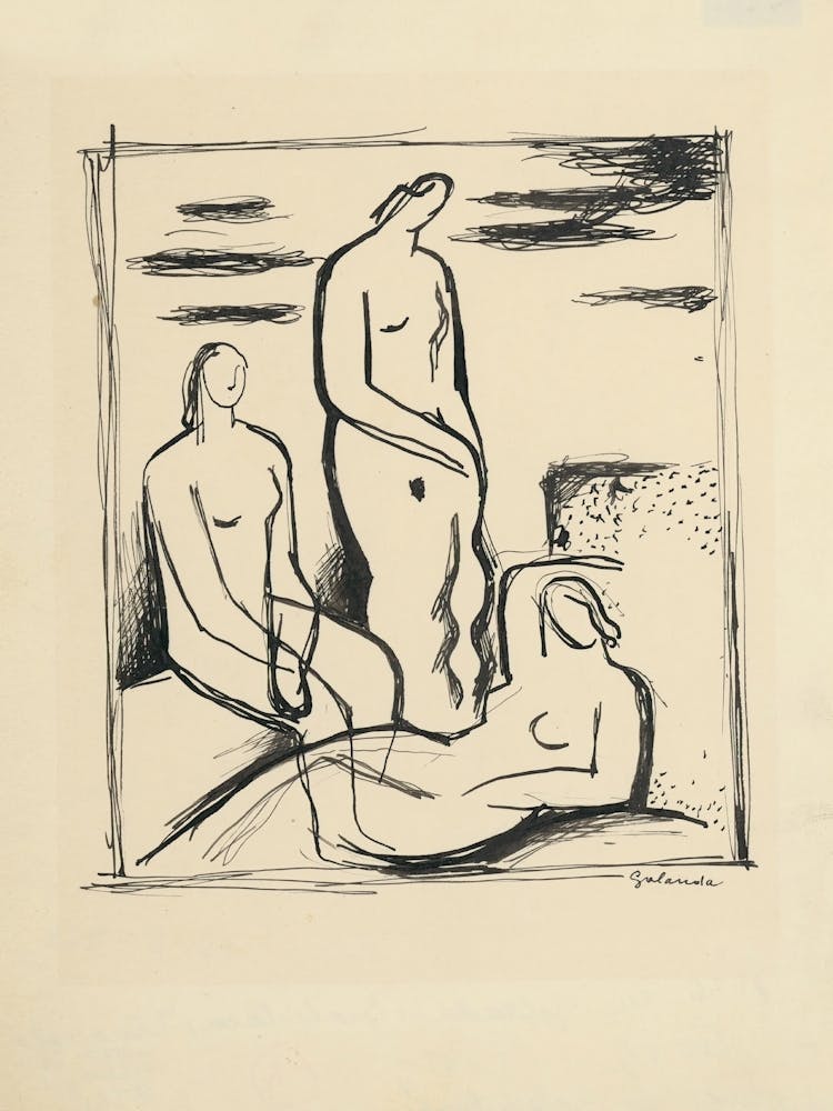 Three Women, Mikuláš Galanda