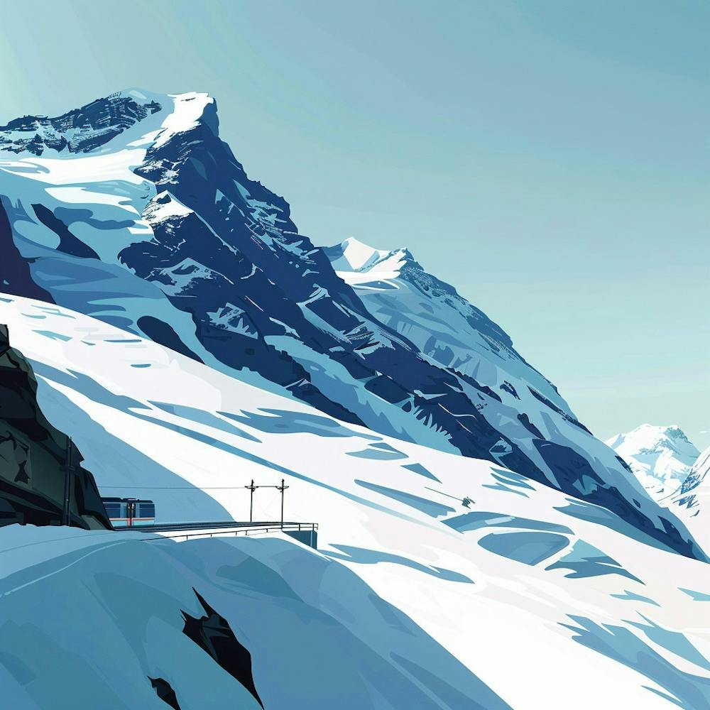 Train Station In Switzerland