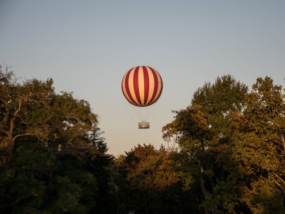Hot Air Balloon Sunset