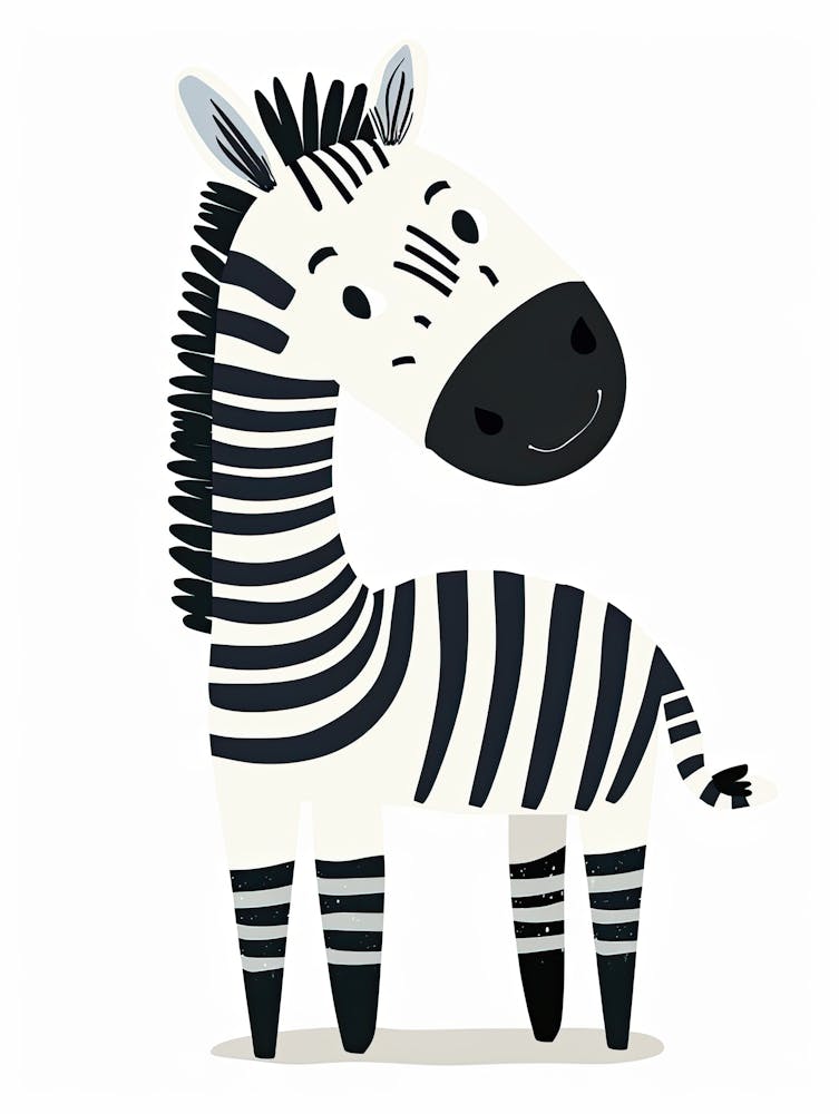 Zebra Magic Children Prints & Kids Posters