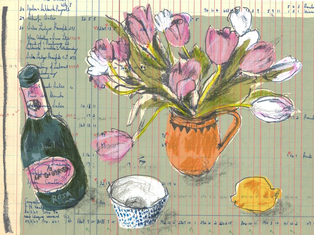 Tulips And Red Fizz
