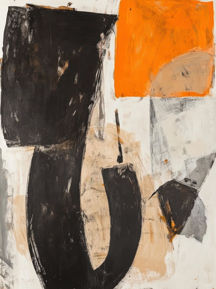 'Black And Orange' 9