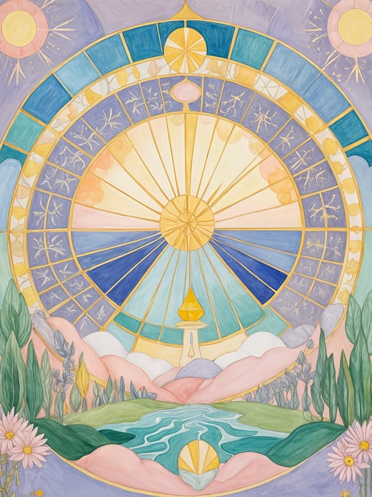 Pastel Wheel Of Fortune 1