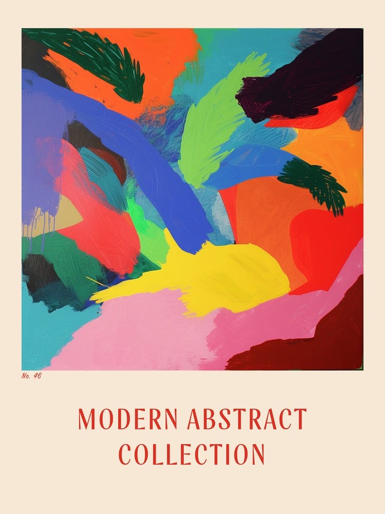 Modern Abstract Collection Poster 46