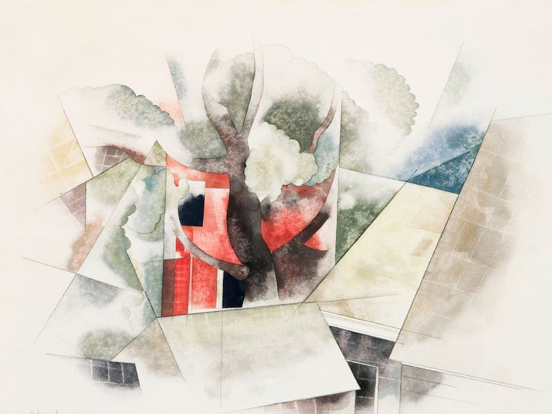 Rooftops And Fantasy, Charles Demuth
