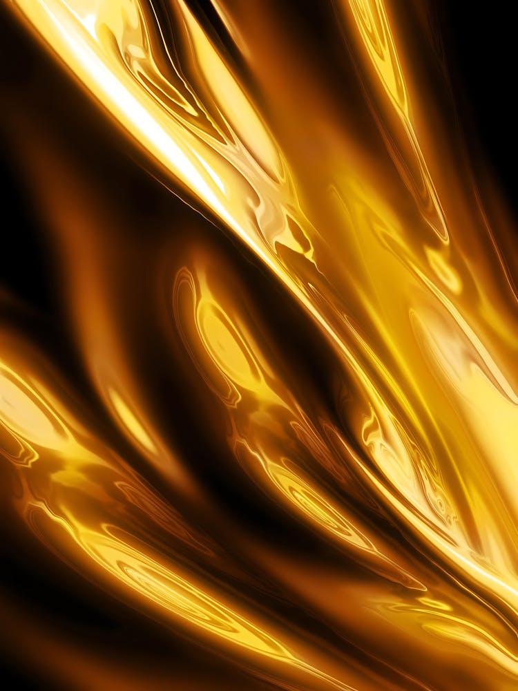 Fond Abstrait Doré