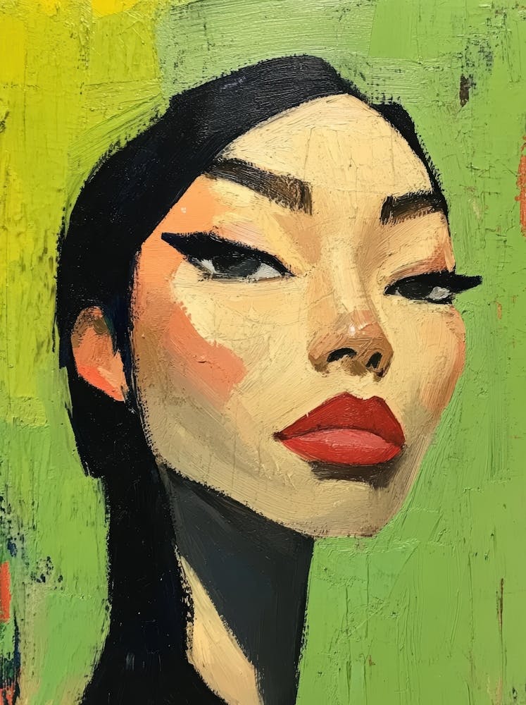 Portrait Of Asian Woman