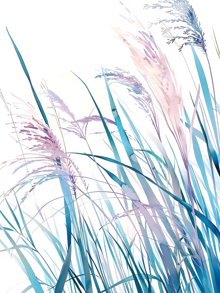 Watercolor Grass