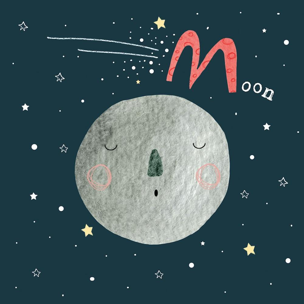 M is for Moon