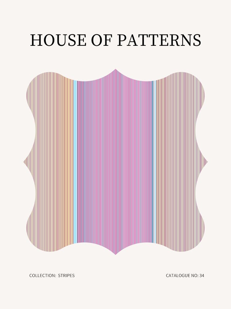 Stripes Pattern Poster 34