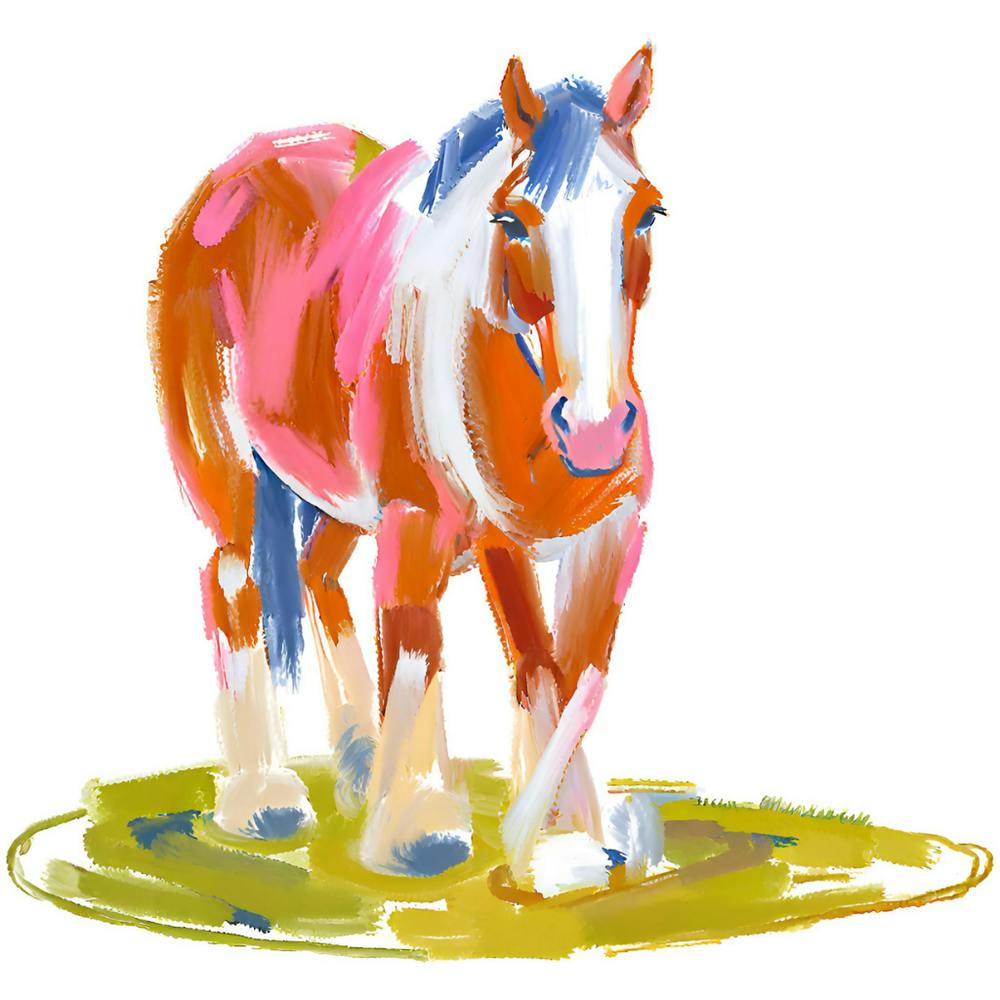 Clydesdale Pferd 02