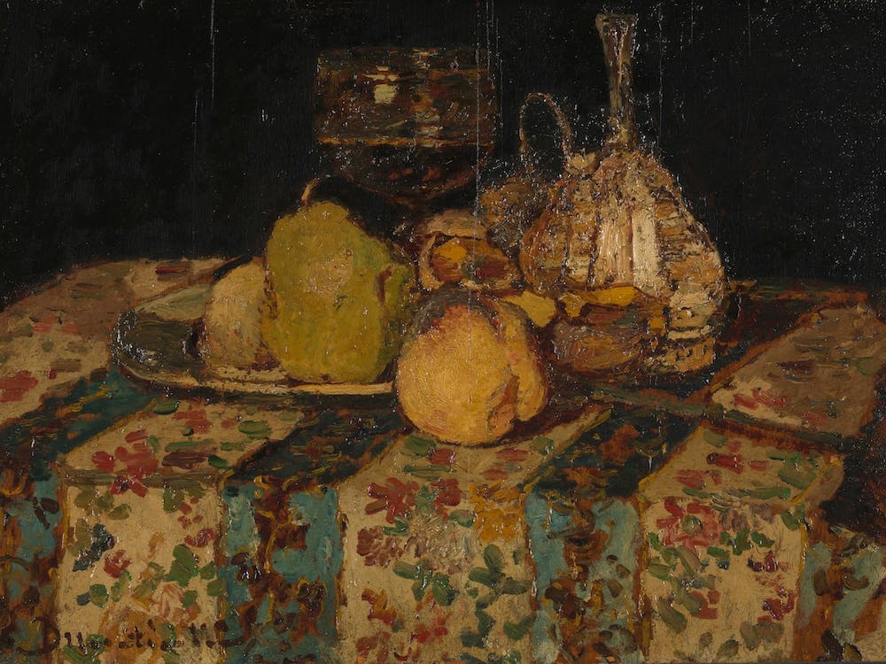 Still Life, Fruit, Adolphe Monticelli