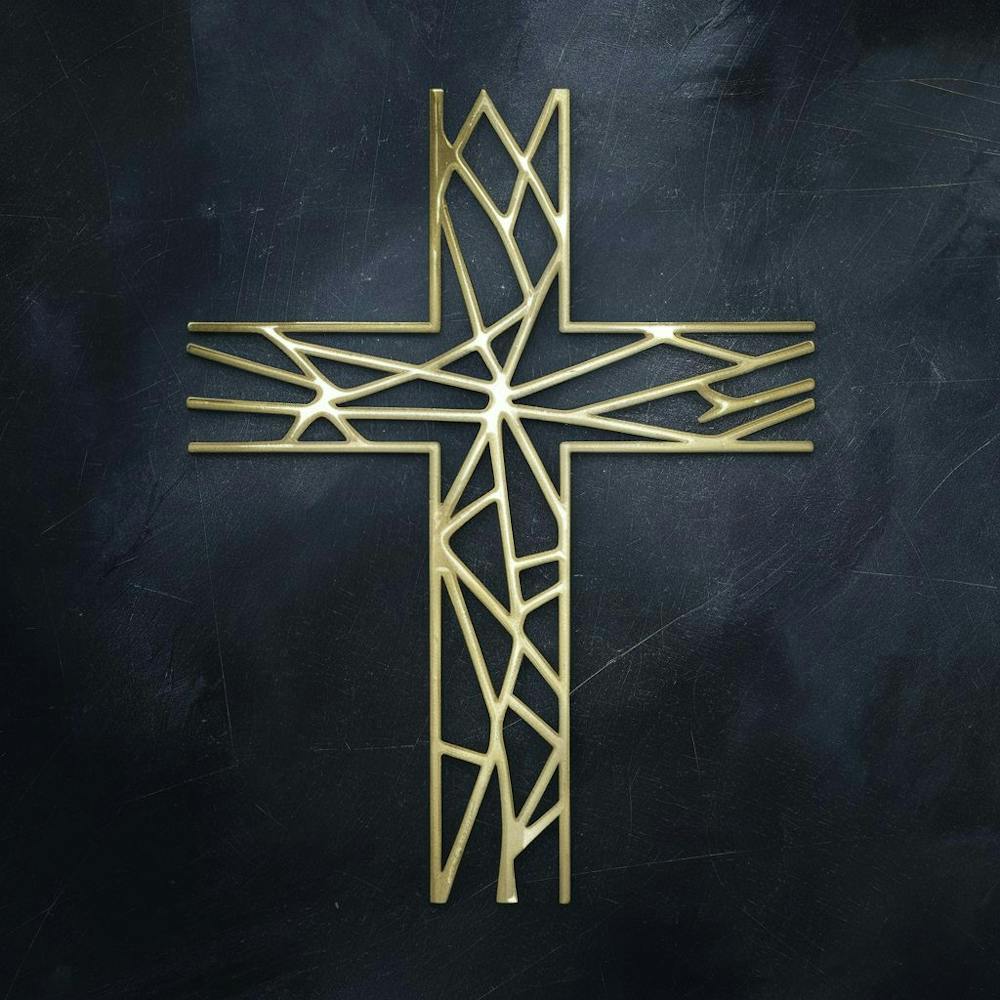 Gold Cross, Christianity Jesus cross