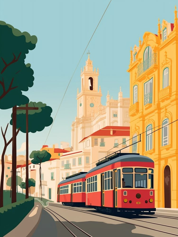 Portugal 2 Travel Illustration