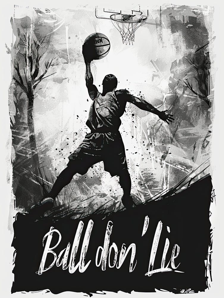 Ball Don't Lie, Affiche de Basketball 28