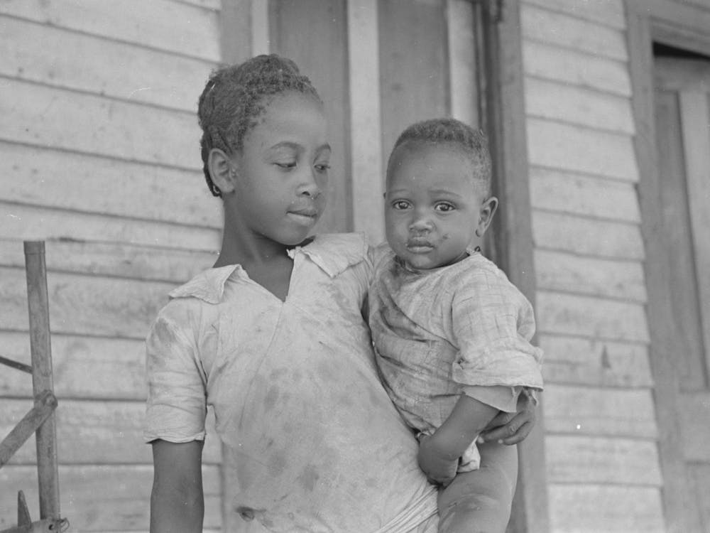 Children Of Fsa (Farm Security Administration) Client, Former Sharecropper, Southeast Missouri Farms 1