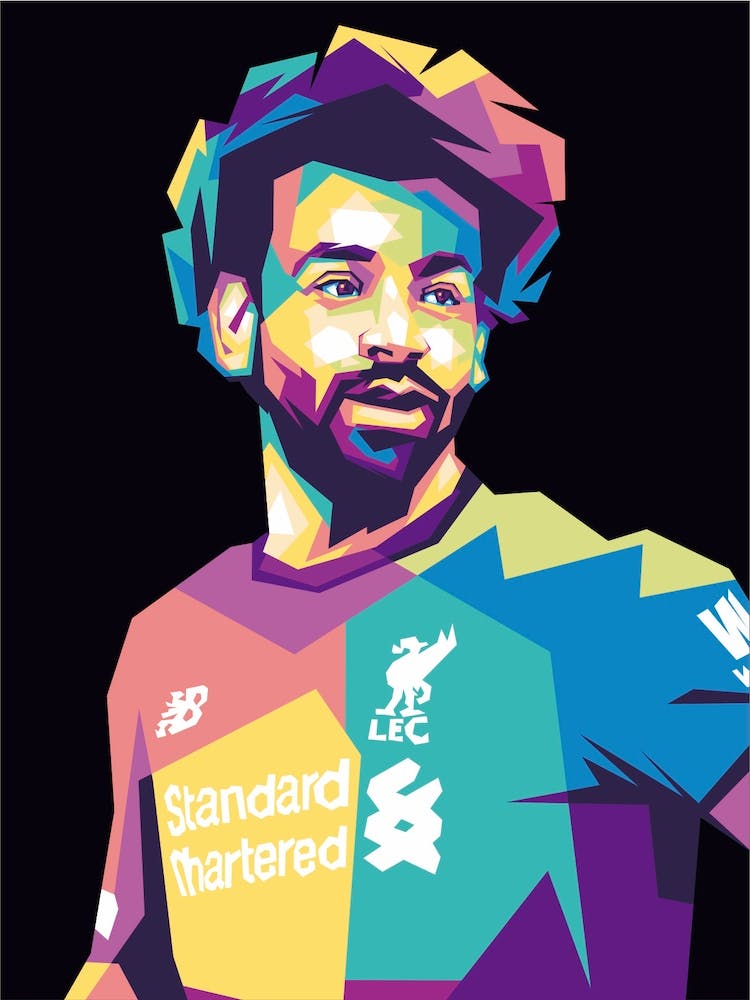 Popart Mohamed Salah