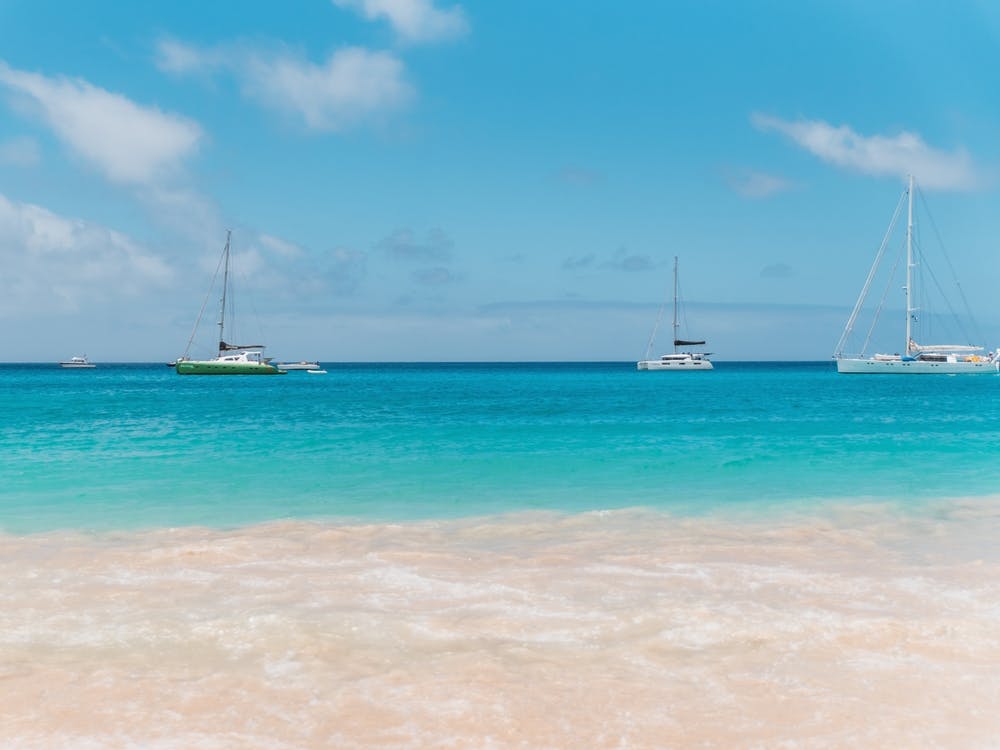 Cabo Verde Sal, the bluest water ever
