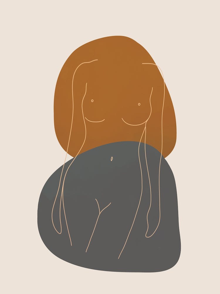Line Female Figure 81