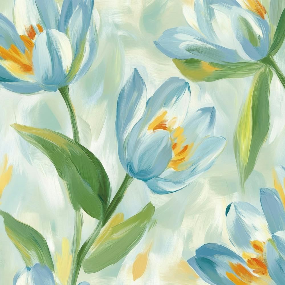 Blue Tulips 14
