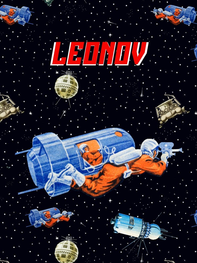 Leonov — Soviet space art [Sovietwave]