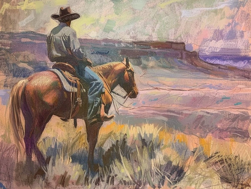 Cowboy In Wyoming 1