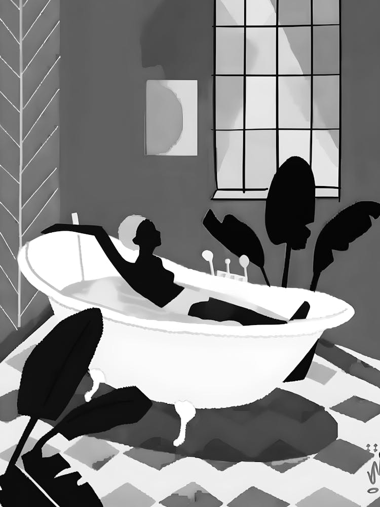 Bathing In The Bathtub