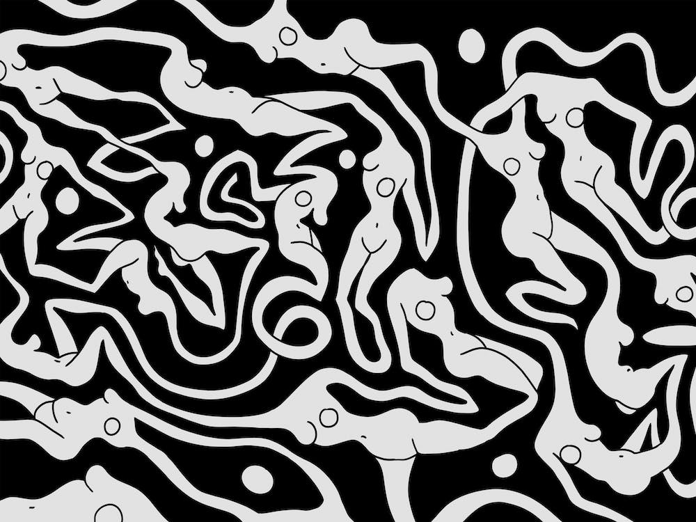 Ecstatic Nudes 16 Black