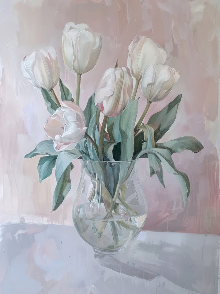 A World Of Flowers Tulips 1 Painting