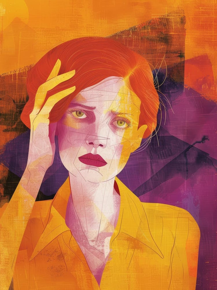 Woman With Red Hair 3