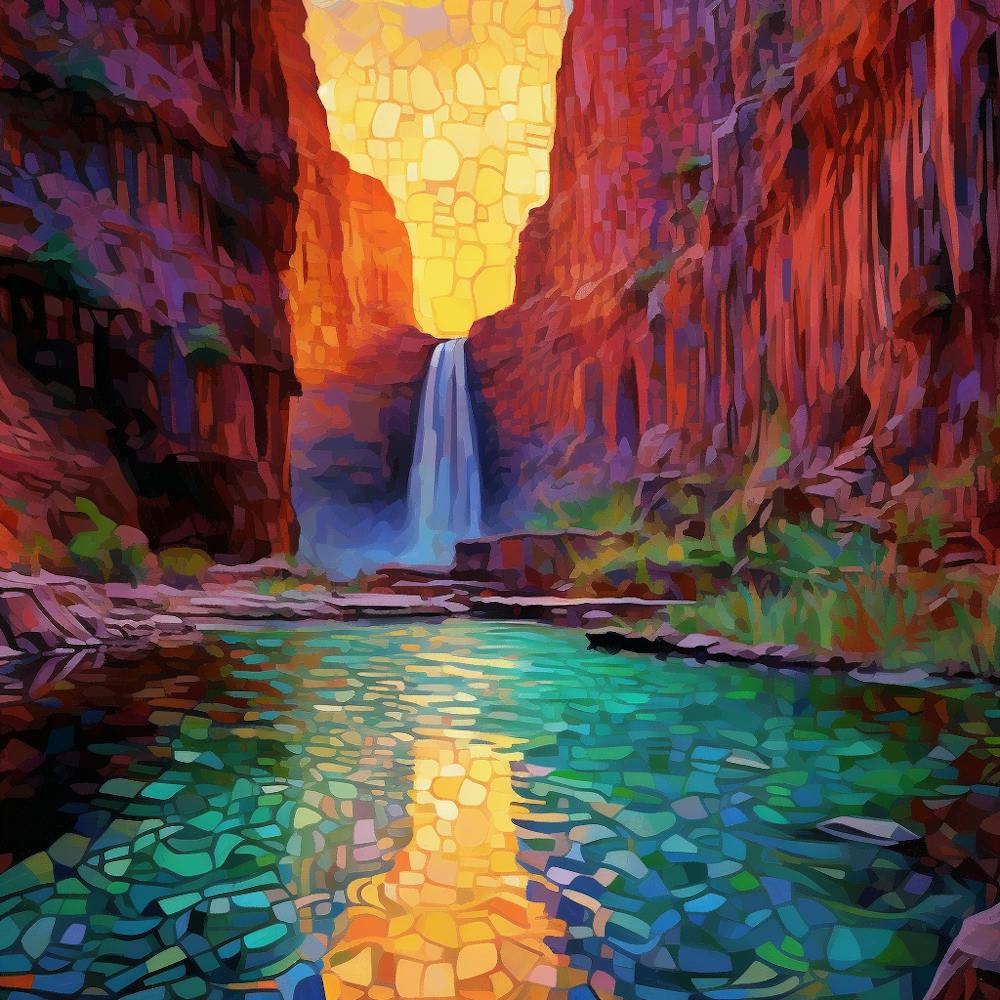 Sunset At The Grand Canyon 2