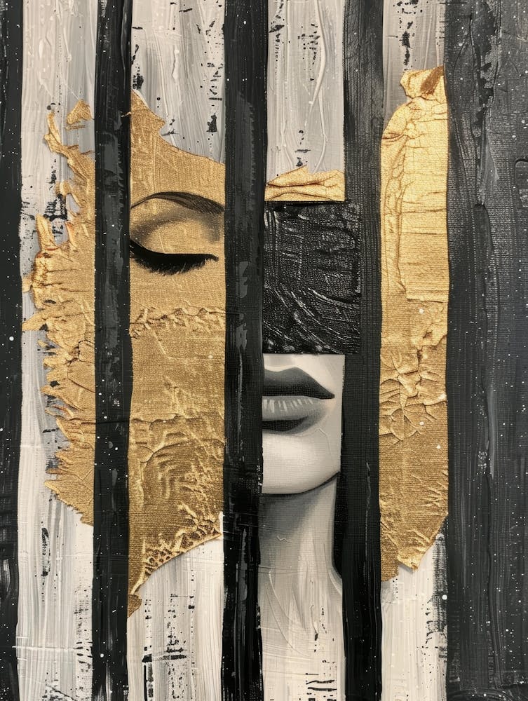 Gold And Black 51
