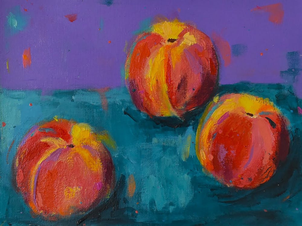 Three Peaches